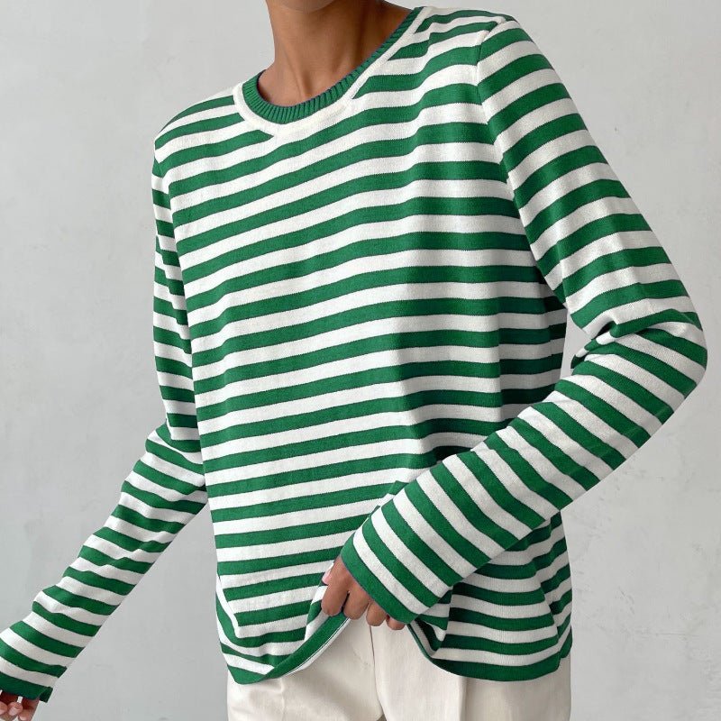 Lisa - Gestreiftes Langarmshirt - Livezo