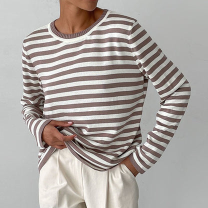 Lisa - Gestreiftes Langarmshirt - Livezo
