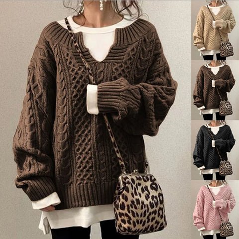 Loretta - Retro - Strickpullover für Frauen - Livezo