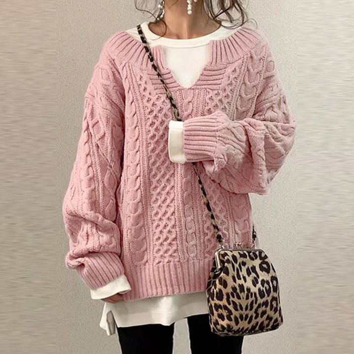 Loretta - Retro - Strickpullover für Frauen - Livezo