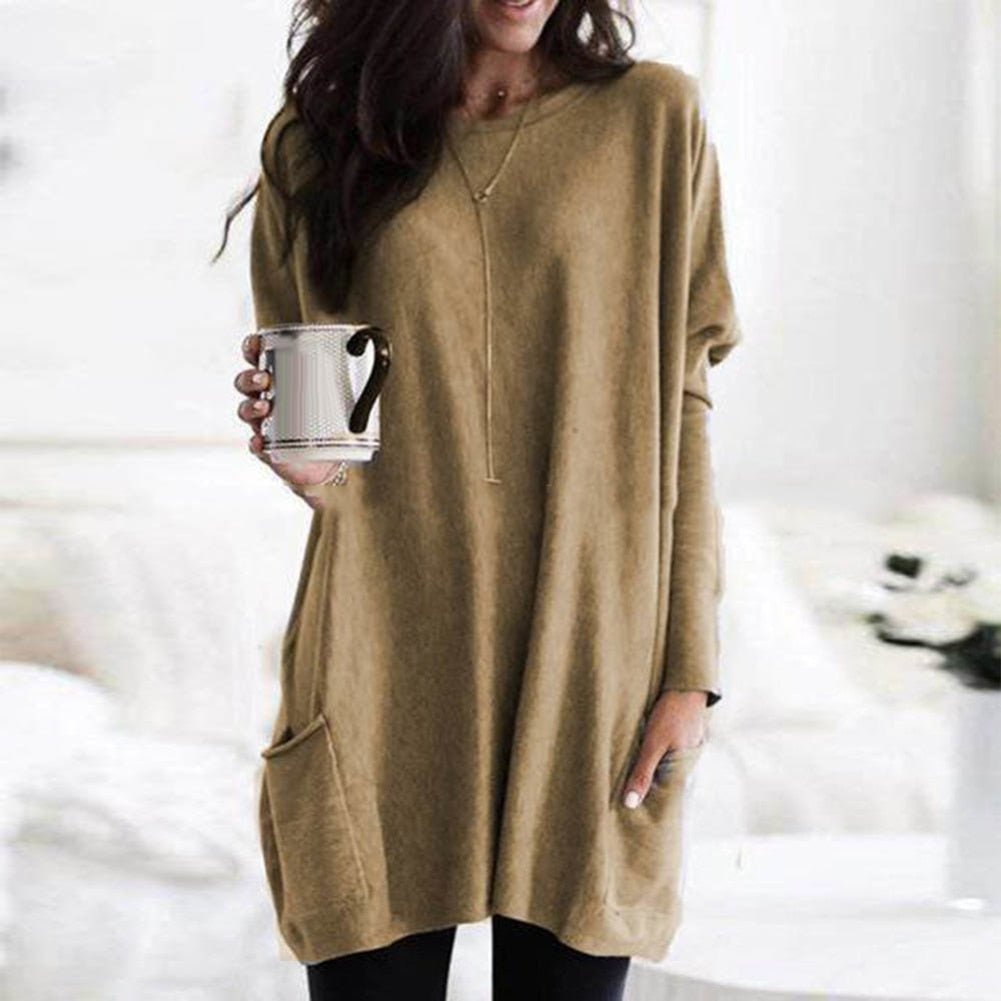 Lotte – Ein gemütlicher langer Pullover - Livezo