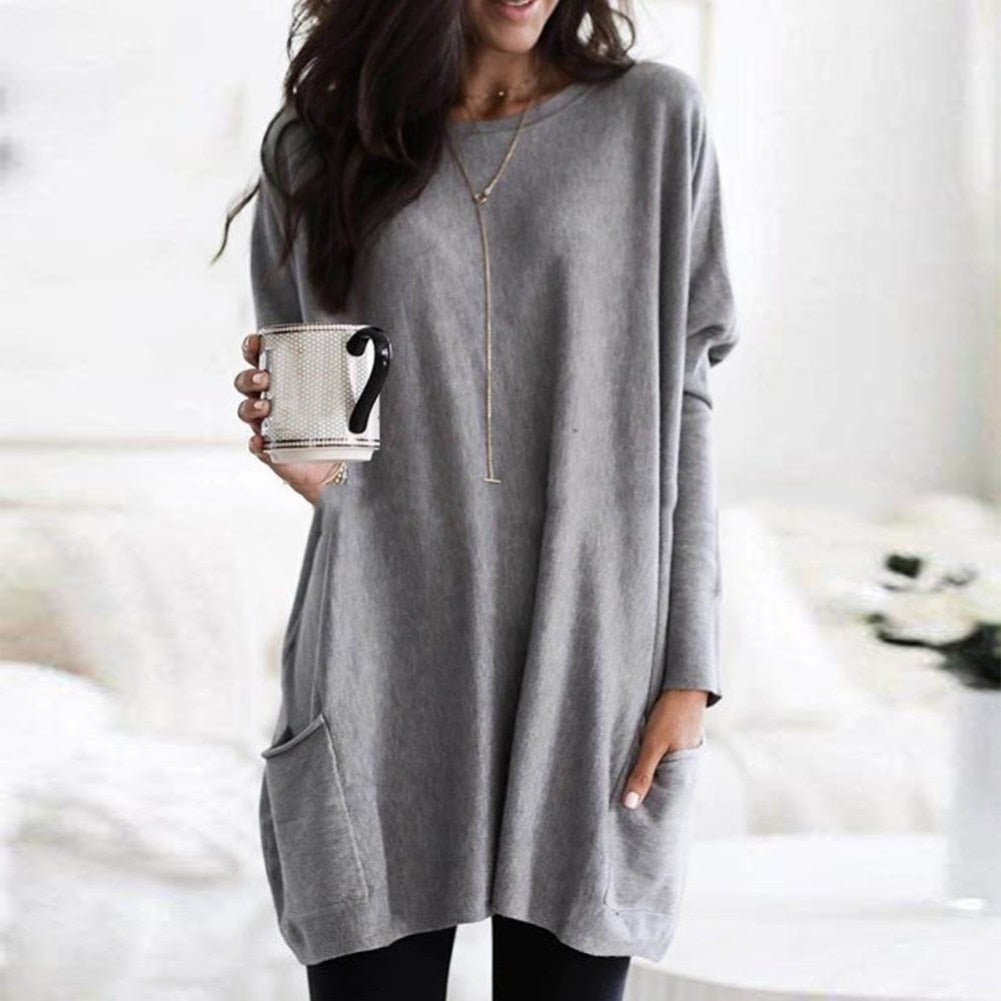 Lotte – Ein gemütlicher langer Pullover - Livezo