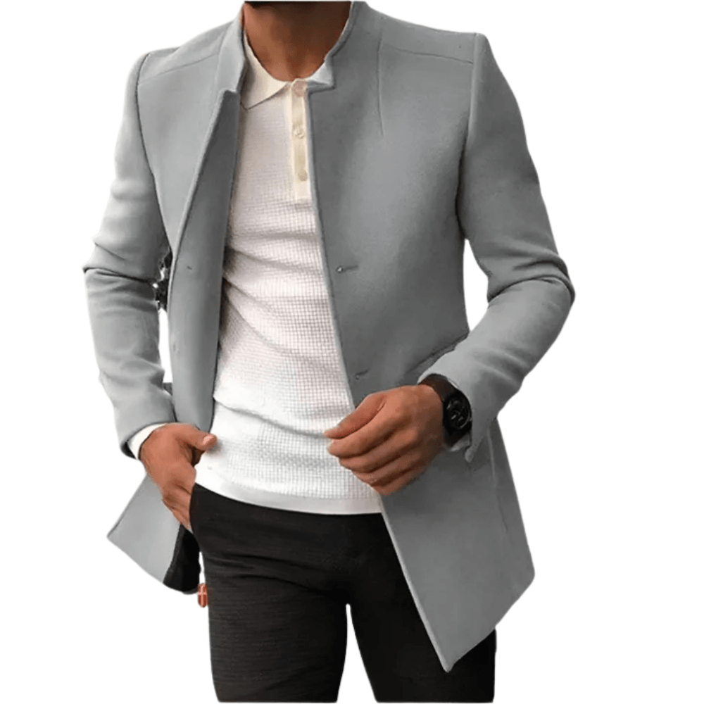 Luca - Eleganter Wollmantel für Herren - Livezo