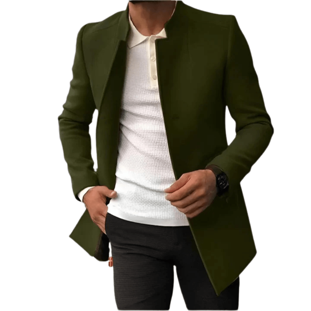 Luca - Eleganter Wollmantel für Herren - Livezo
