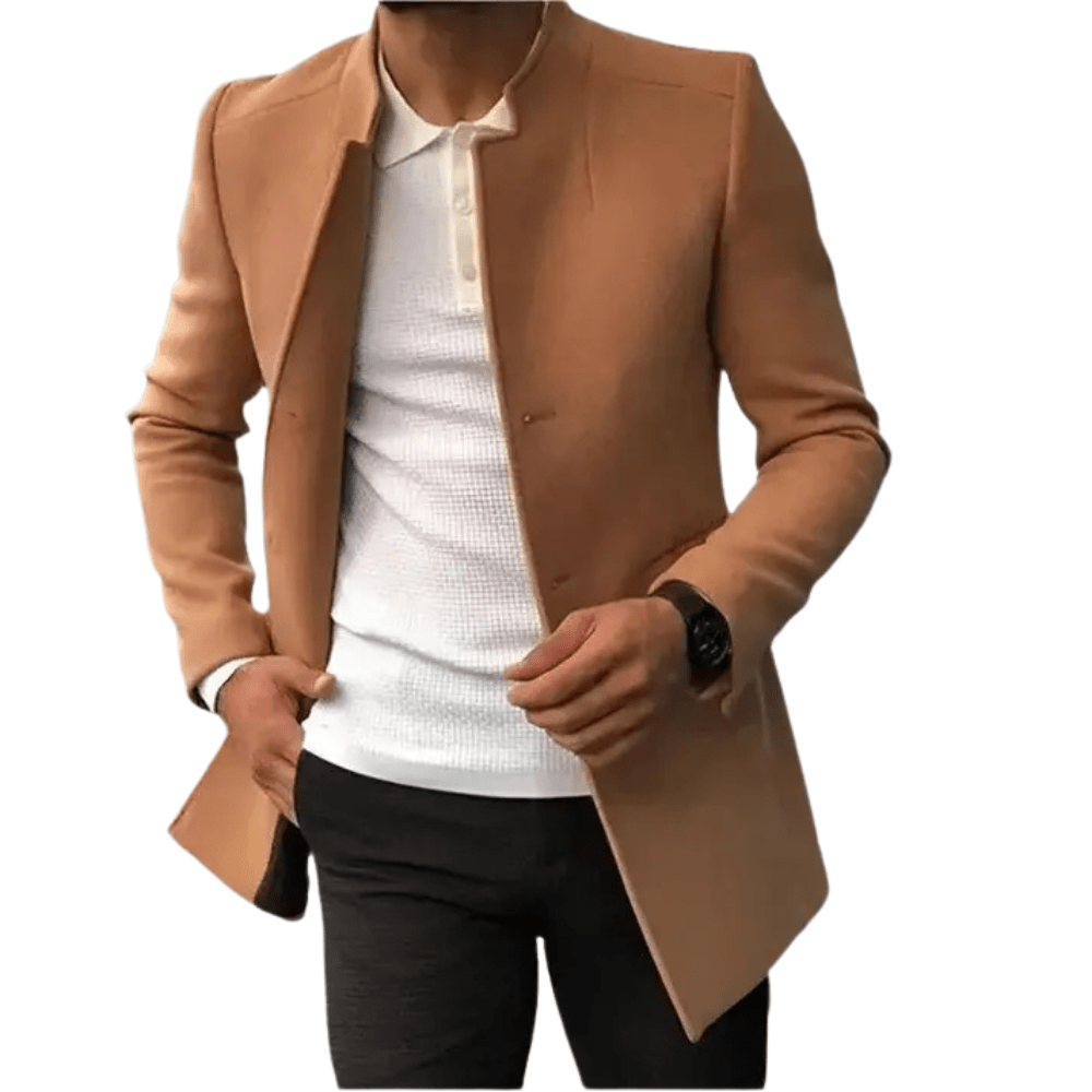 Luca - Eleganter Wollmantel für Herren - Livezo