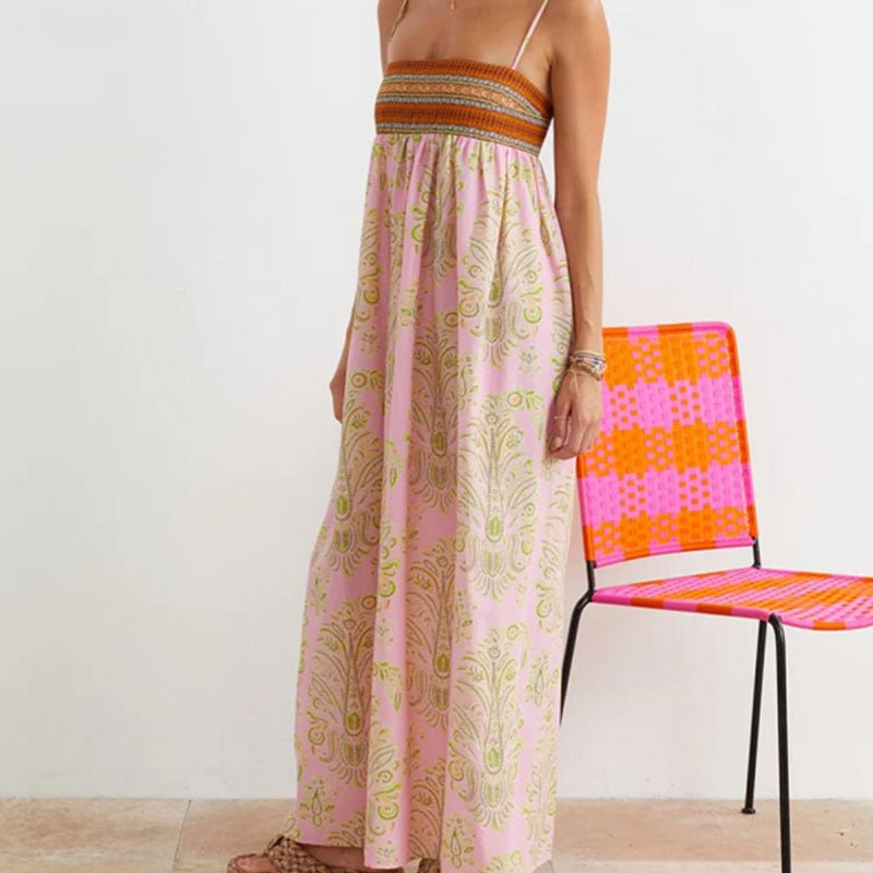 LucaFerre Maxikleid mit lässigem Print - Livezo