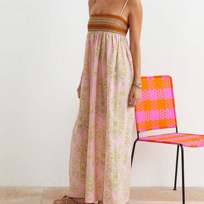 LucaFerre Maxikleid mit lässigem Print - Livezo