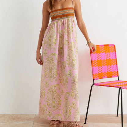 LucaFerre Maxikleid mit lässigem Print - Livezo