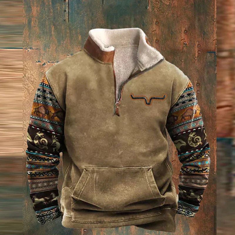 Lukas - Viertel Zip - Up Pullover - Livezo