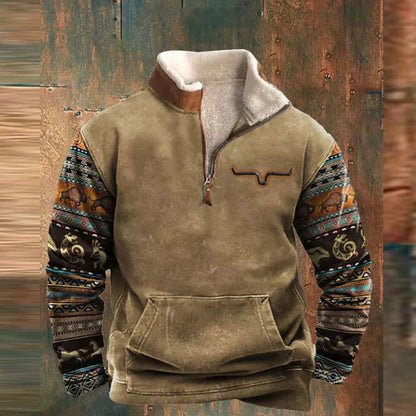 Lukas - Viertel Zip - Up Pullover - Livezo