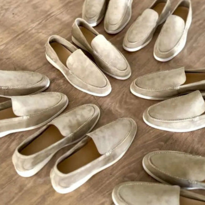 Luxe - Elegante und bequeme Wildleder Slipper - Livezo