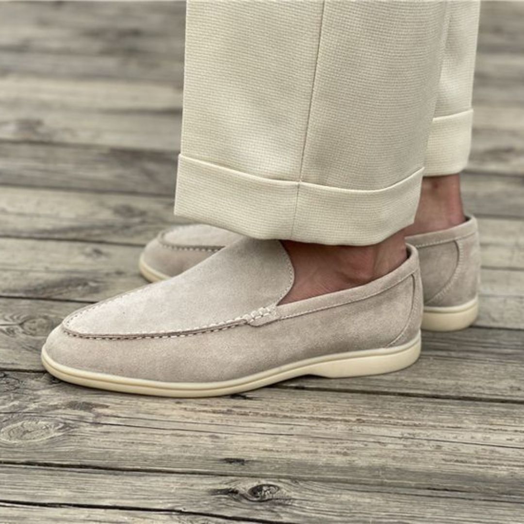 Luxe - Elegante und bequeme Wildleder Slipper - Livezo