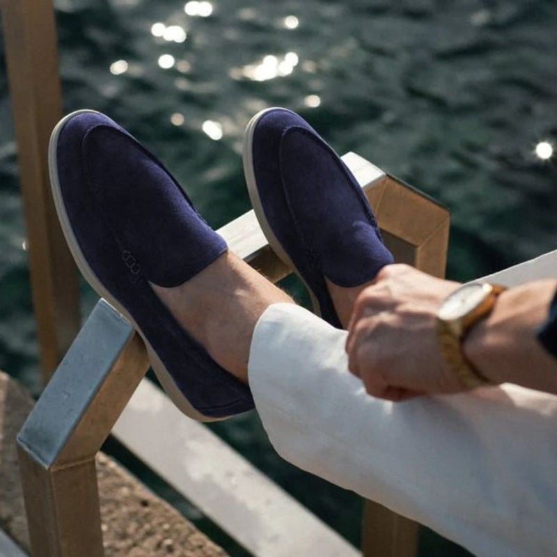 Luxe - Elegante und bequeme Wildleder Slipper - Livezo