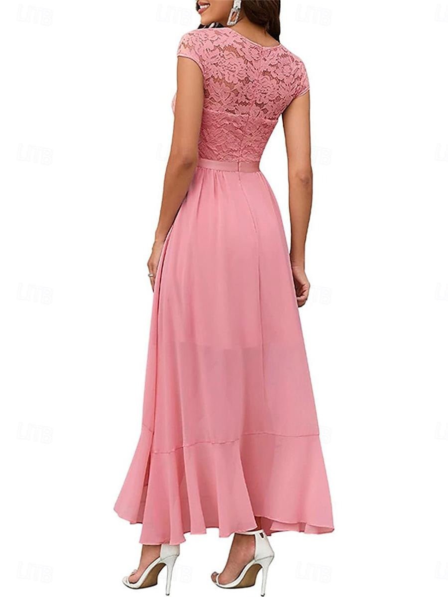 MAIA –✨ Glitzerndes V - Ausschnitt Partykleid ✨ - Livezo