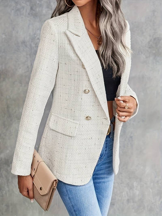 Maßgeschneiderter Eleganter Damenblazer Stilvolles Garderoben - Essential - Livezo