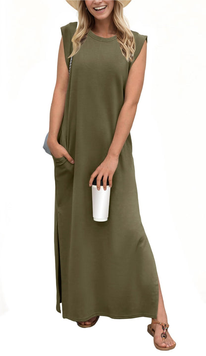 Maxi Dress - Mühelose Eleganz, ganztägiger Komfort - Livezo
