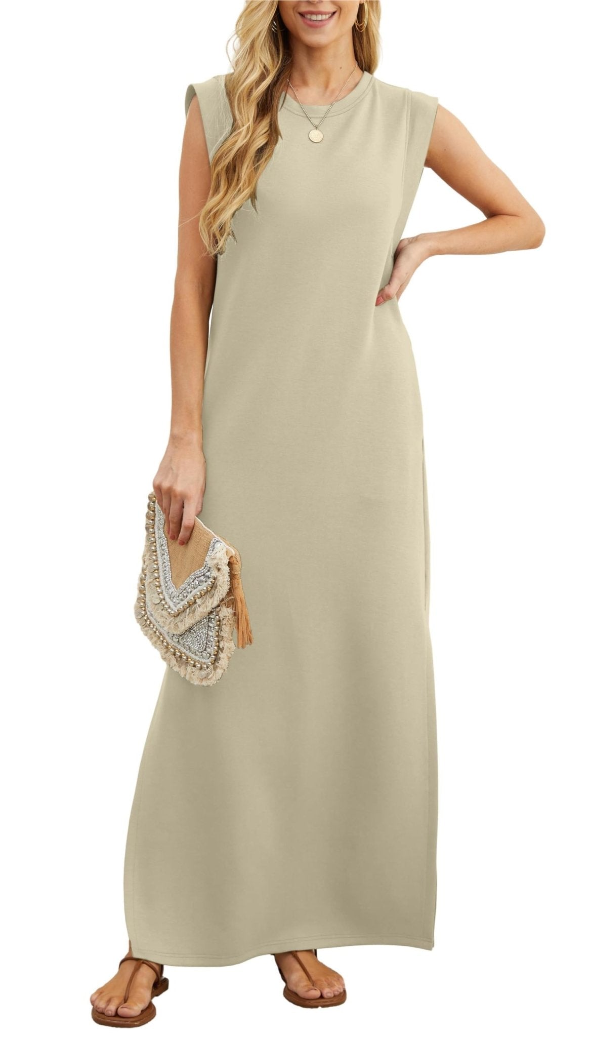 Maxi Dress - Mühelose Eleganz, ganztägiger Komfort - Livezo