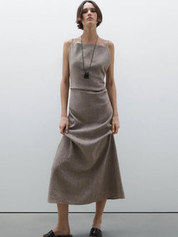 Maxikleid aus Leinenmischung für mühelosen Sommerstil - Livezo