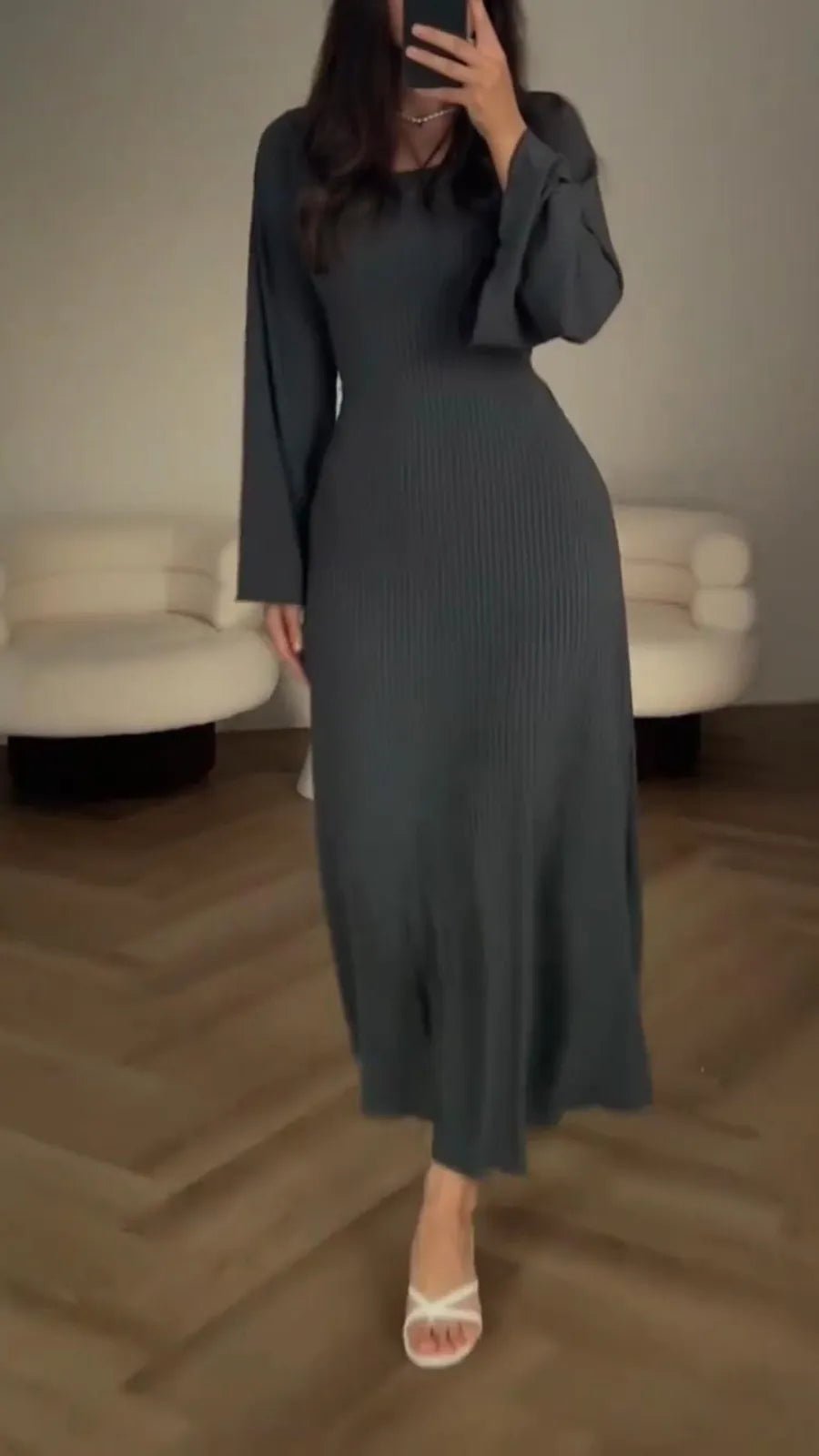 Melanie - Elegantes Bodycon Maxikleid - Livezo