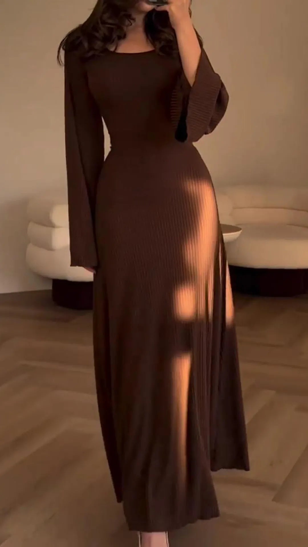 Melanie - Elegantes Bodycon Maxikleid - Livezo