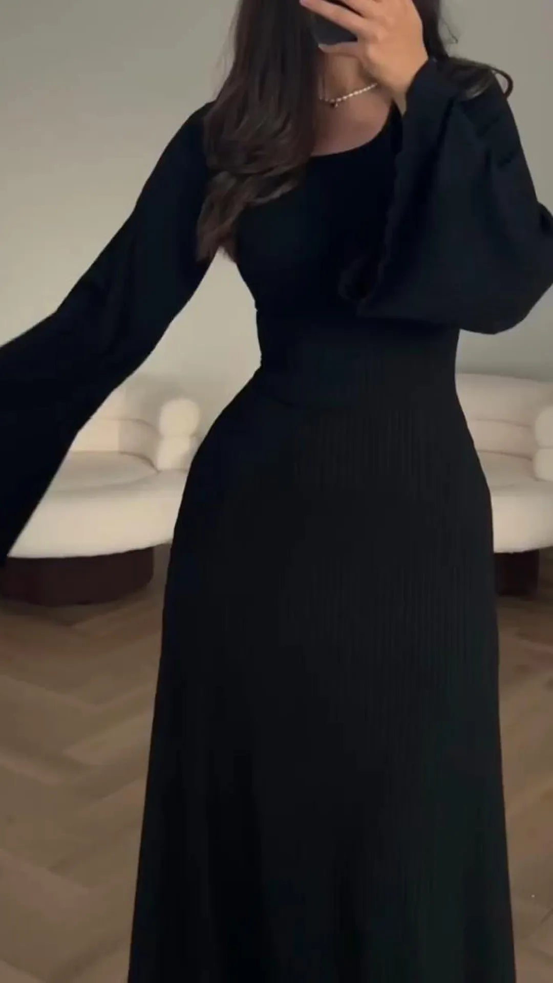 Melanie - Elegantes Bodycon Maxikleid - Livezo