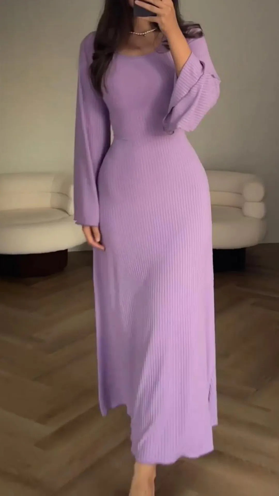 Melanie - Elegantes Bodycon Maxikleid - Livezo