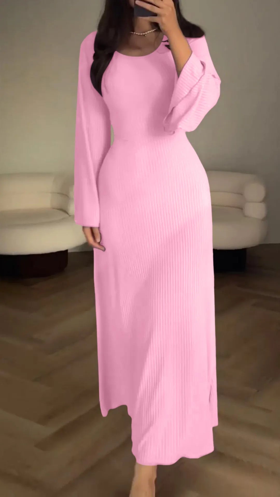 Melanie - Elegantes Bodycon Maxikleid - Livezo