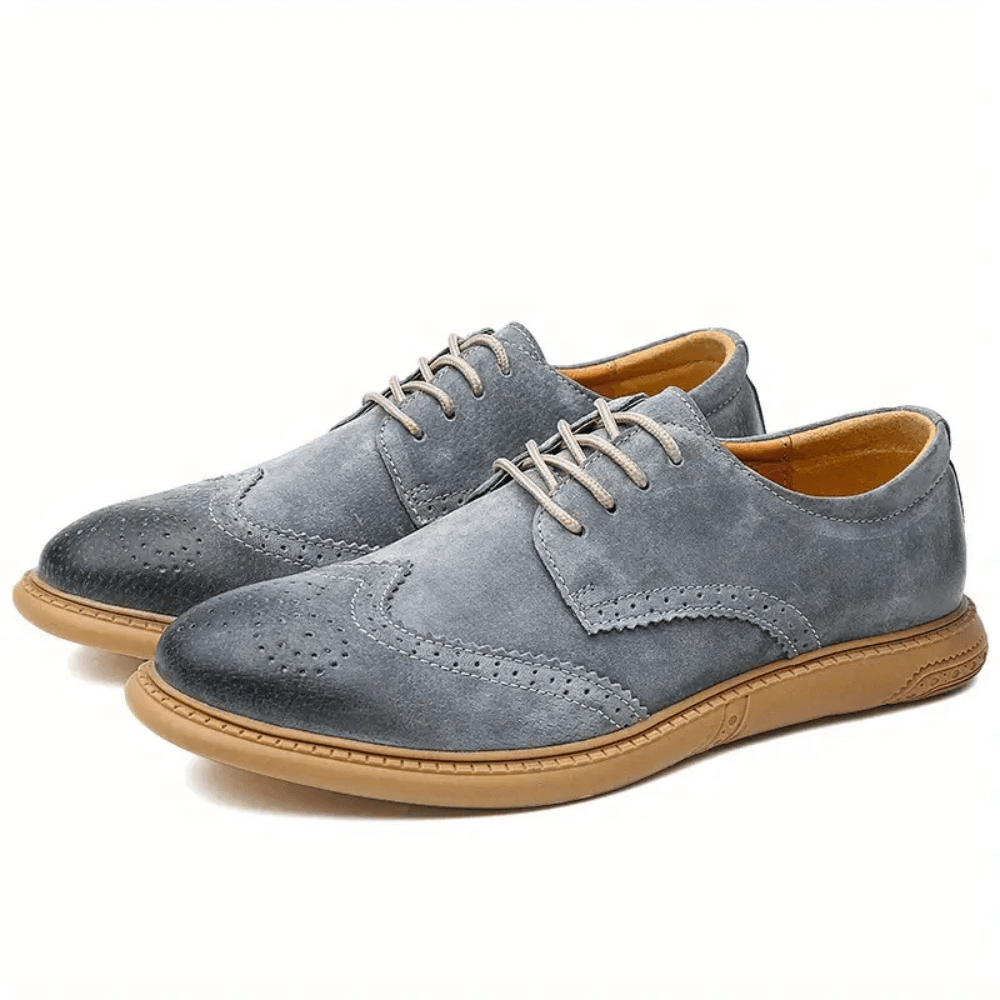 Men's Breathable Oxford Lace - Up Casual and Business Shoes - Harren Cole