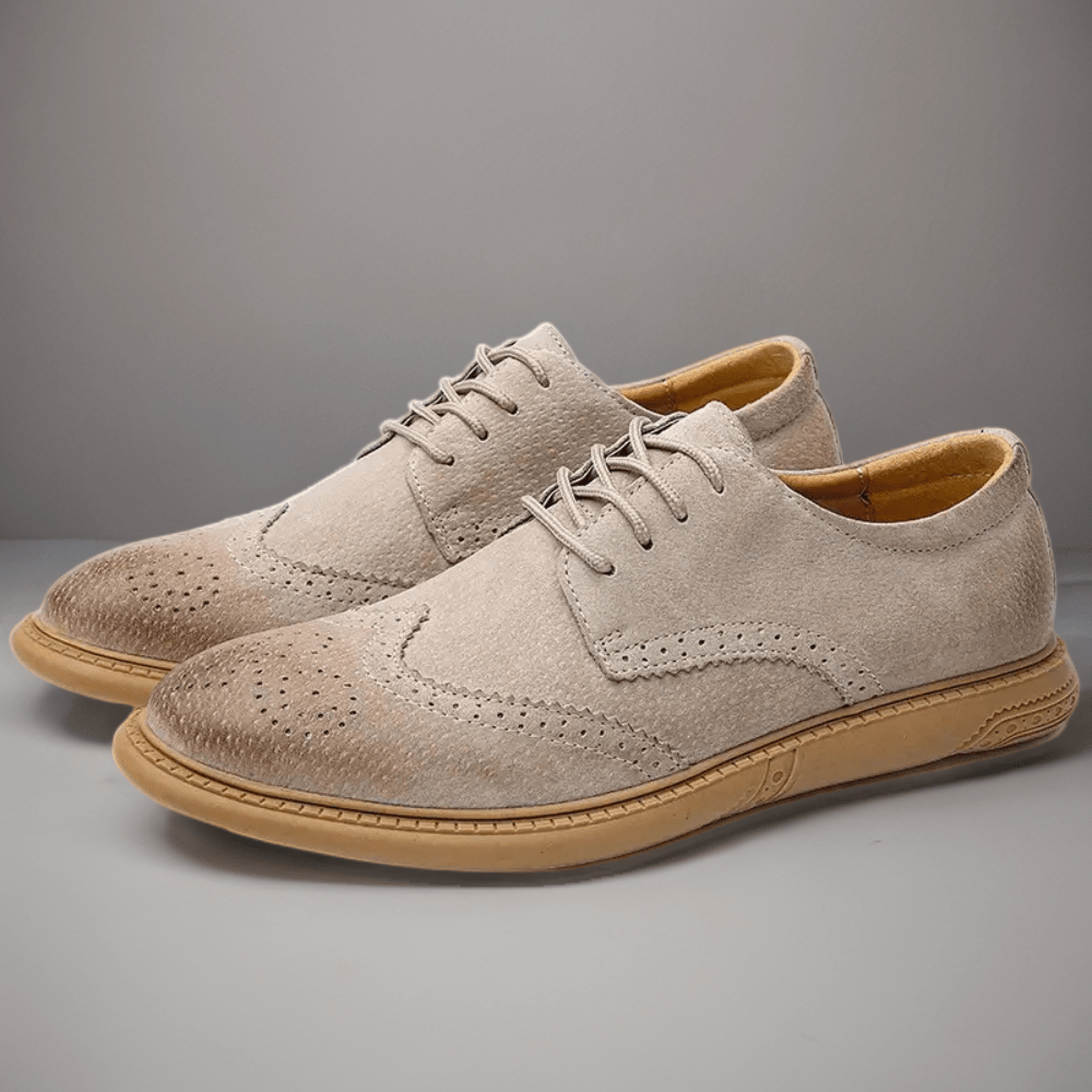 Men's Breathable Oxford Lace - Up Casual and Business Shoes - Harren Cole