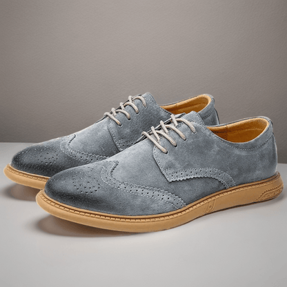 Men's Breathable Oxford Lace - Up Casual and Business Shoes - Harren Cole