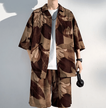 Men's Casual Two - Piece Lounge Set - Harren Cole