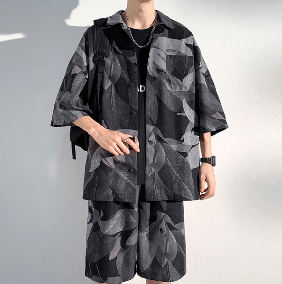 Men's Casual Two - Piece Lounge Set - Harren Cole