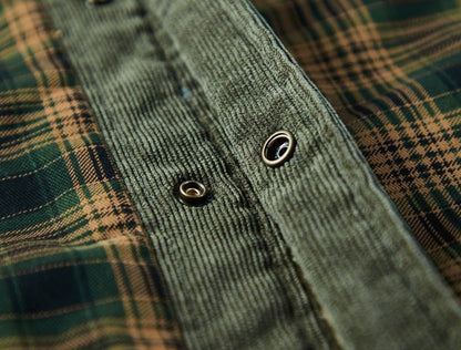 Men's Checked Shirt with Sherpa Lining - Harren Cole