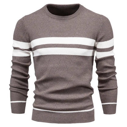 Men's Chunky Knit Sweater Thick Warm Pullover - Harren Cole