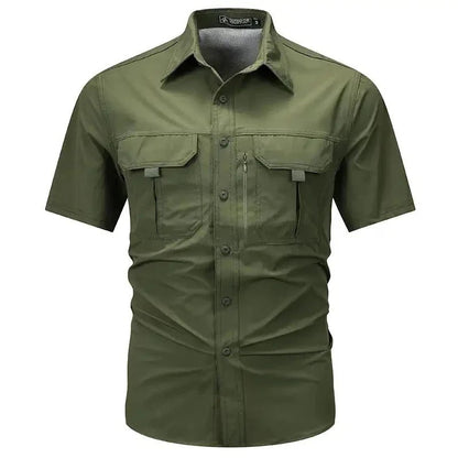 Men's Functional Short - Sleeve Performance Shirt - Harren Cole