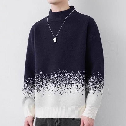 Men's Gradient Knit Pullover Sweater - Harren Cole