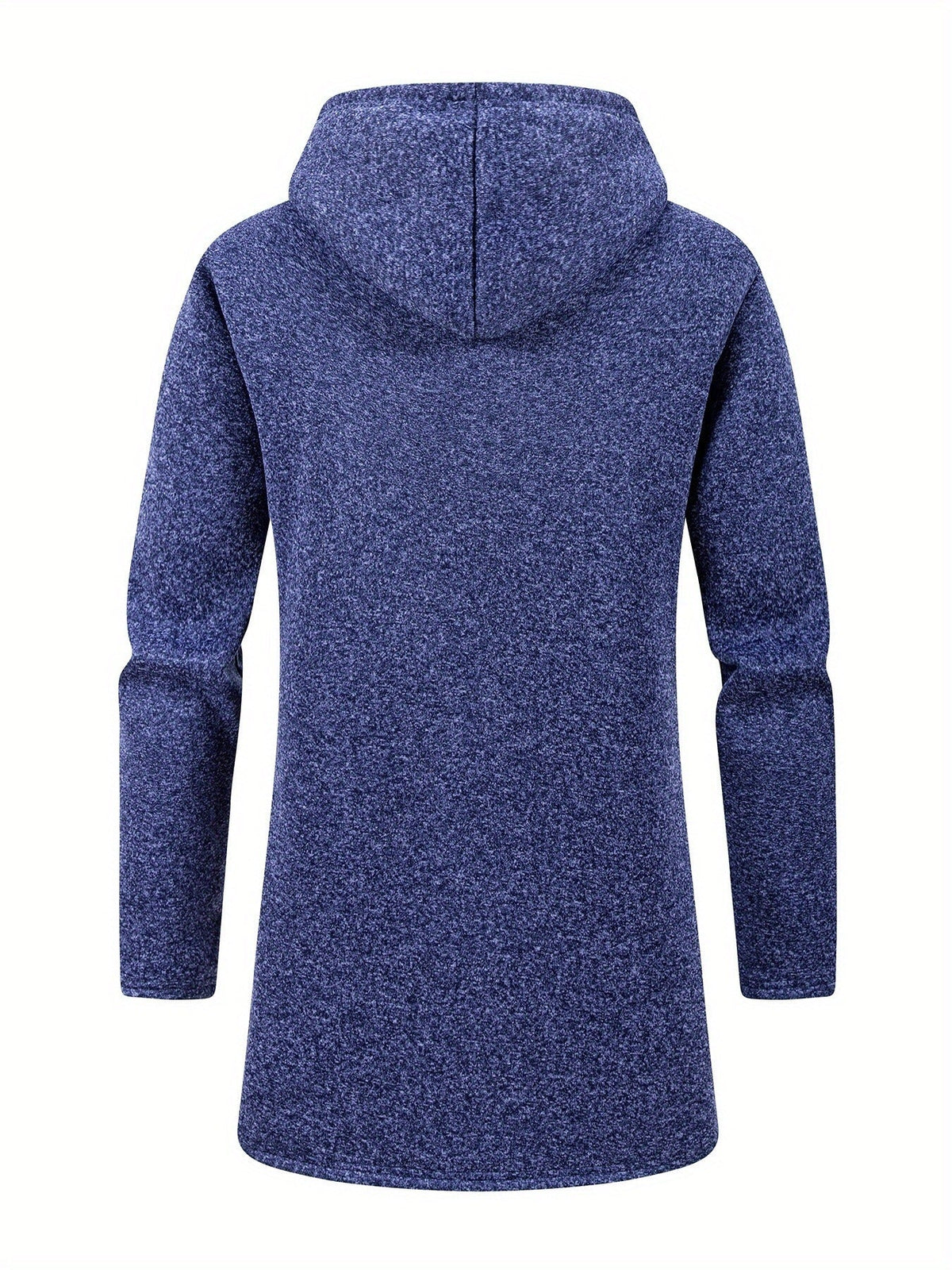 Men's Hooded Long Coat Loose Fit - Harren Cole