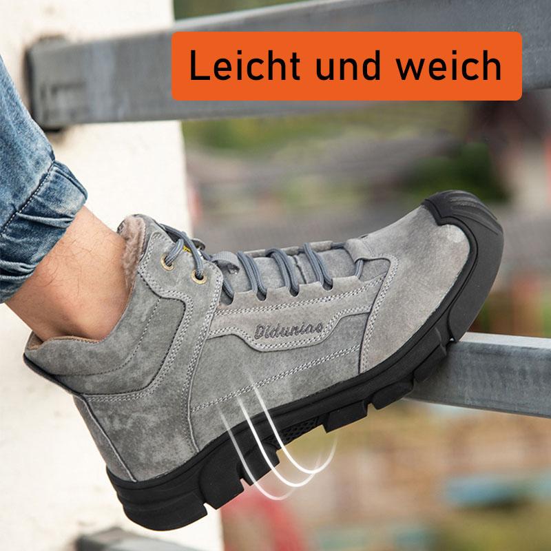 Men's Insulated Safety Work Shoes Gray - Harren Cole