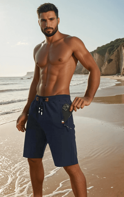 Men's Lightweight Casual Balboa Shorts - Harren Cole