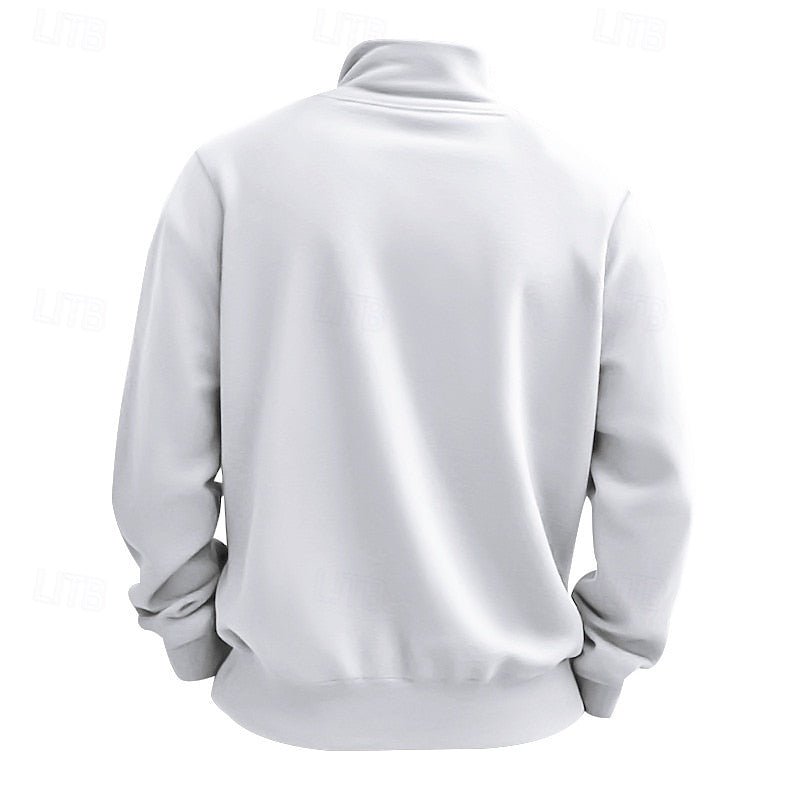 Men's Lightweight Quarter Zip Sweater - Harren Cole