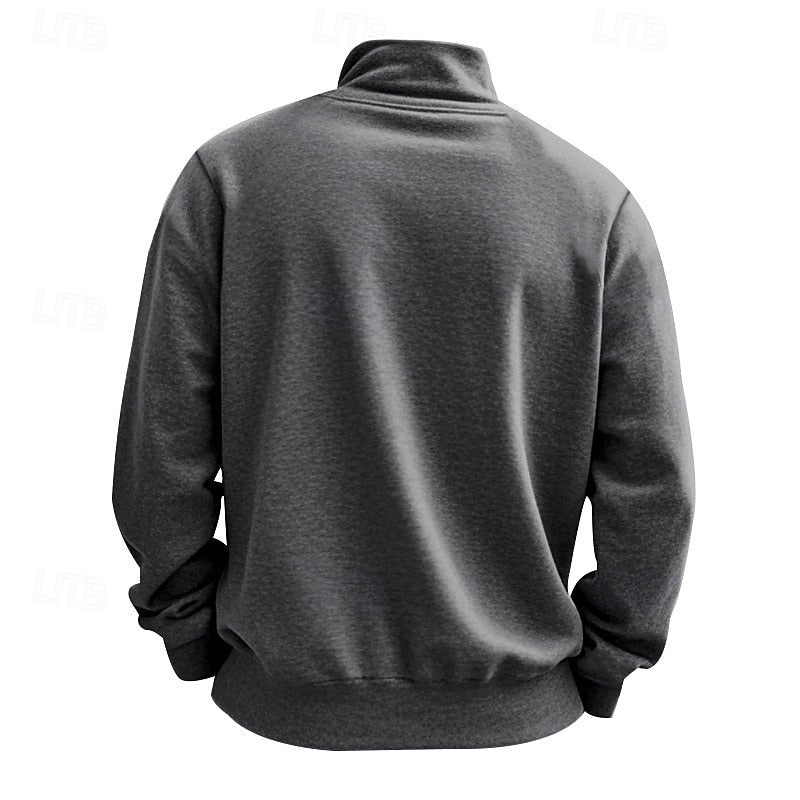 Men's Lightweight Quarter Zip Sweater - Harren Cole