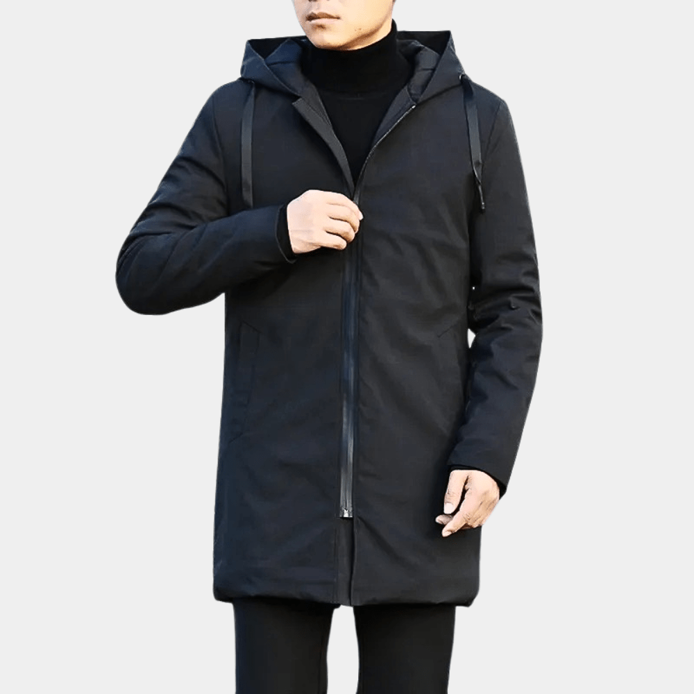 Men's Lined Raincoat Classic Fit - Harren Cole