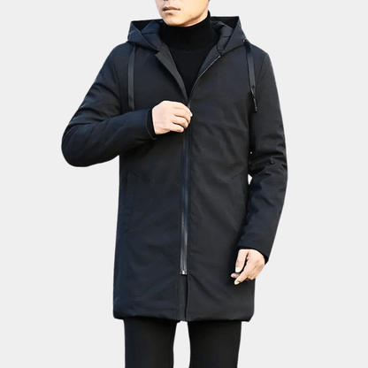 Men's Lined Raincoat Classic Fit - Harren Cole
