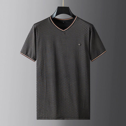 Men's Luxurious Crew Neck T-Shirt - Harren Cole