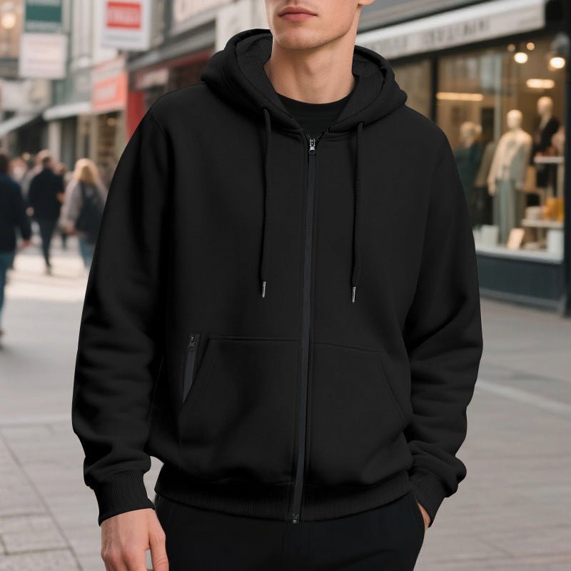 Men's Oversized Full Zip Hoodie - Harren Cole