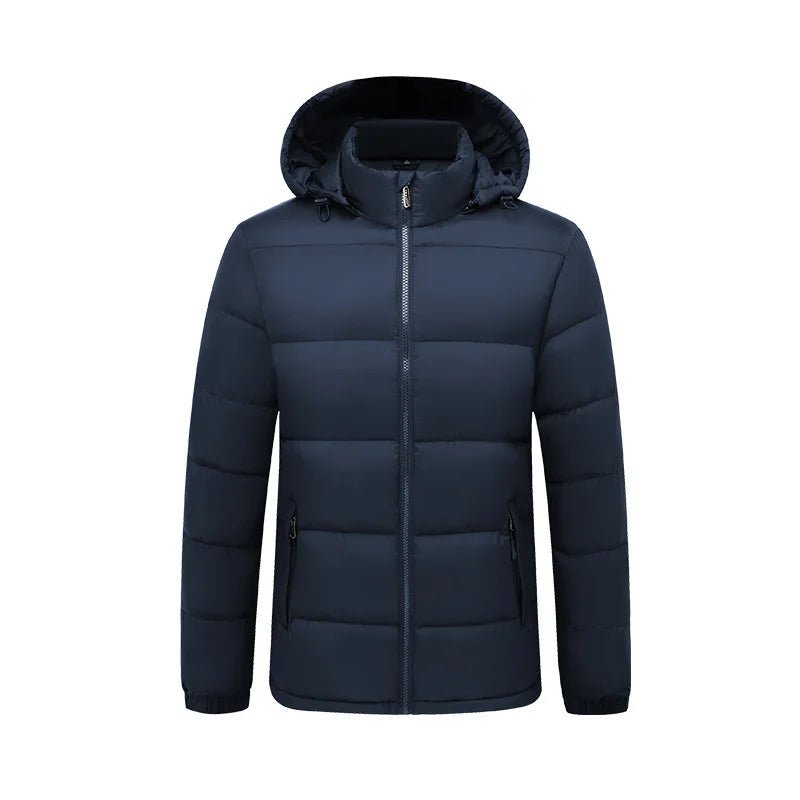 Men's Padded Hooded Jacket Winter Coat - Harren Cole