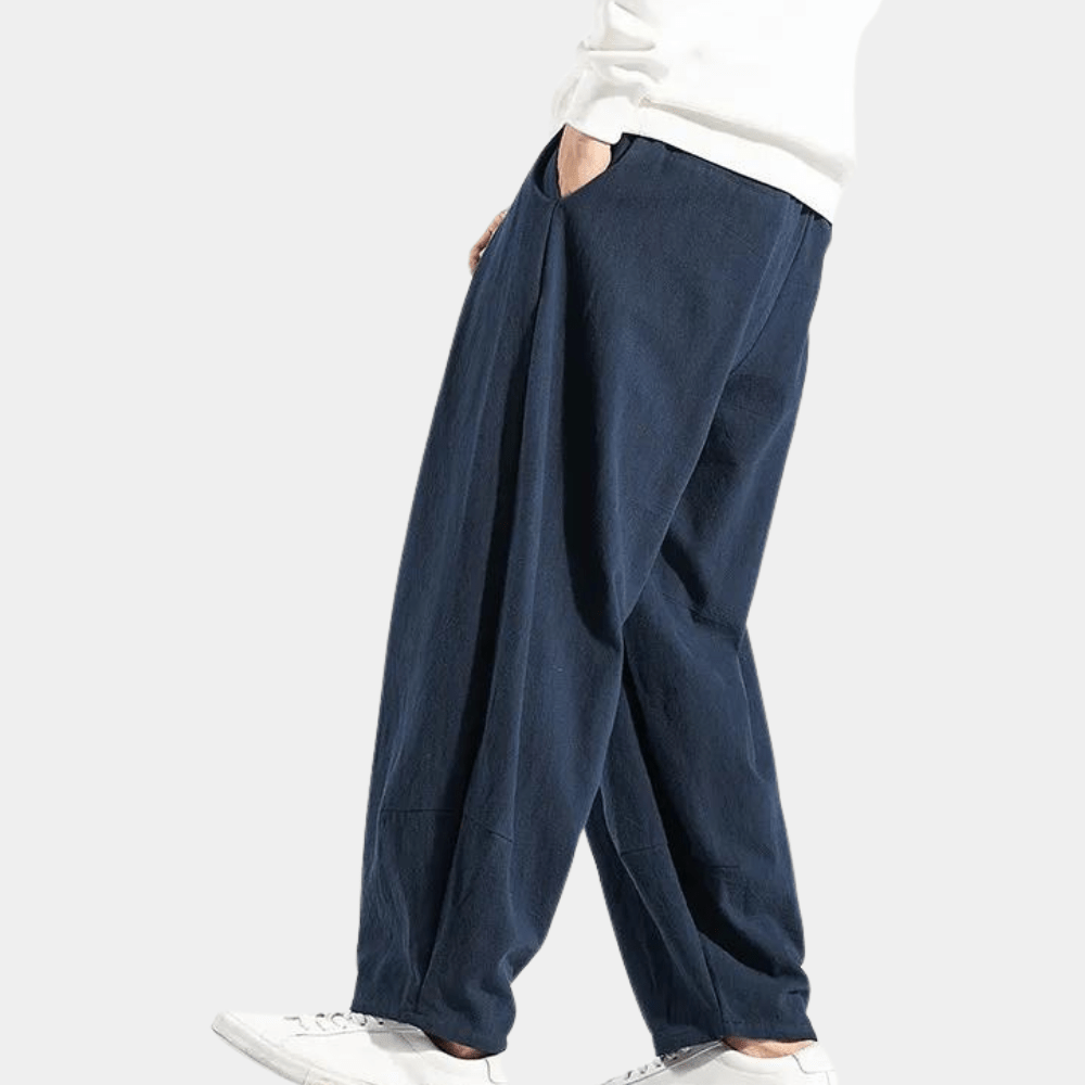 Men's Relaxed Fit Comfortable Casual Pants - Harren Cole