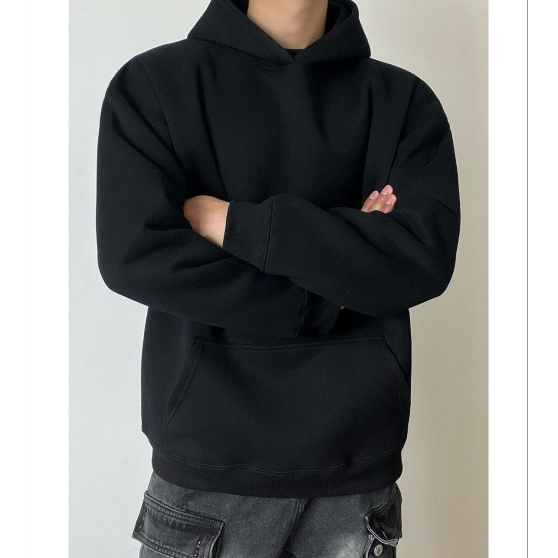 Men's Relaxed Fit Hooded Sweatshirt - Harren Cole