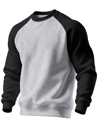 Men's Relaxed Fit Raglan Sweatshirt - Harren Cole