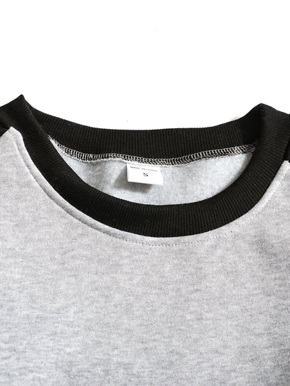 Men's Relaxed Fit Raglan Sweatshirt - Harren Cole